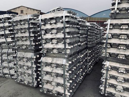 A7 / A8 High Purity Aluminum Ingot High Grade Recycled Custom